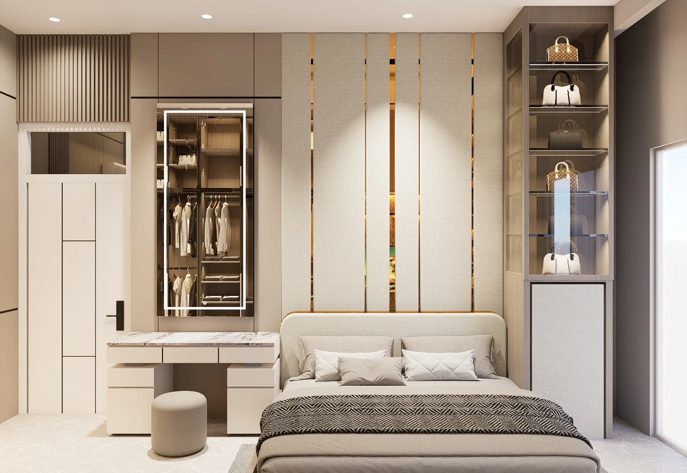 Kamar Tidur Konsep Modern